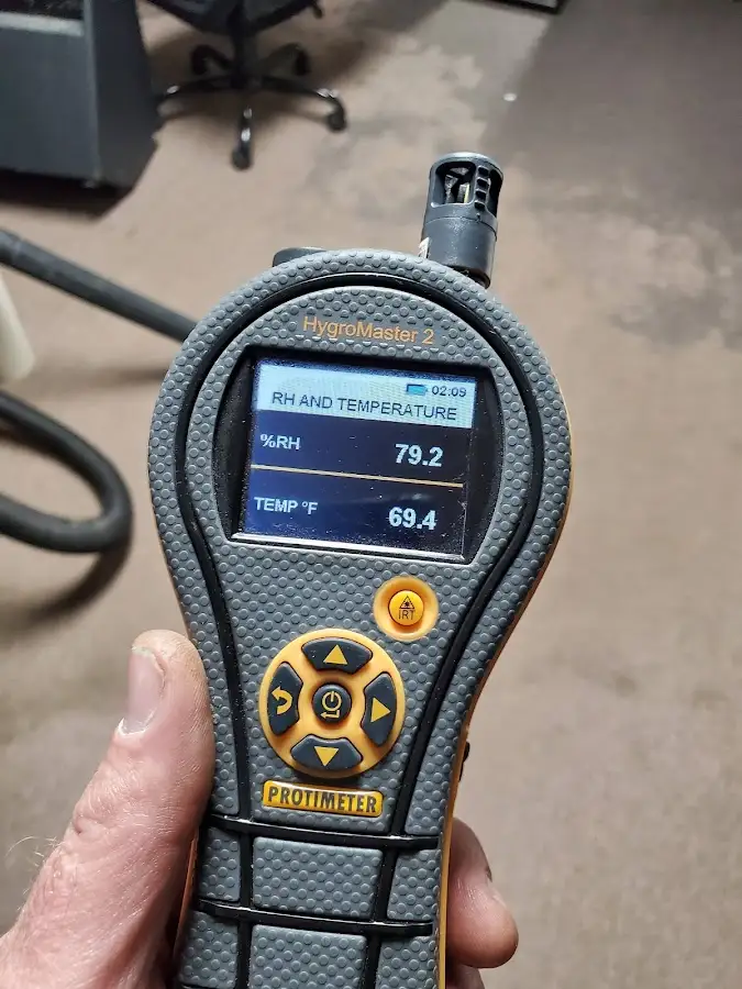 Moisture meter humidity assessment for Mold Remediation & Removal in Wilmette